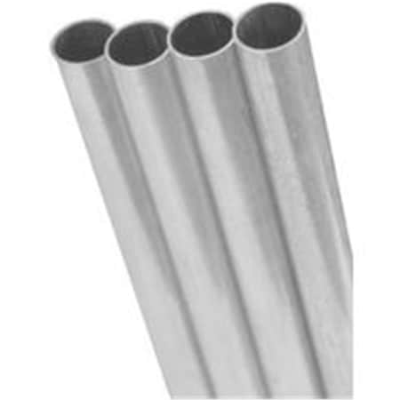K&S Precision Metals Aluminum Tube Rnd 3/16Odx36In 1111, 6PK 3116829